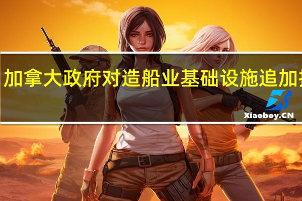 加拿大政府对造船业基础设施追加投资4.63亿美元