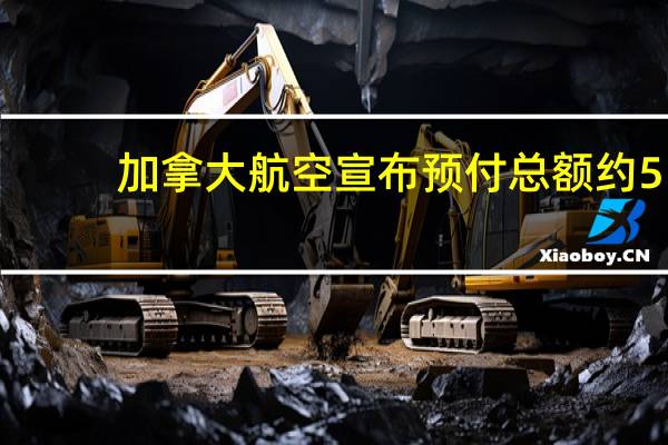 加拿大航空宣布预付总额约5.89亿美元的飞机相关债务