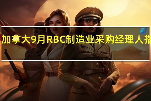 加拿大9月RBC制造业采购经理人指数 47.5前值48