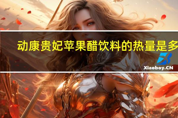 动康贵妃 苹果醋饮料的热量是多少