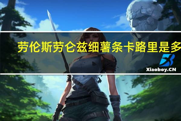 劳伦斯 劳仑兹细薯条卡路里是多少