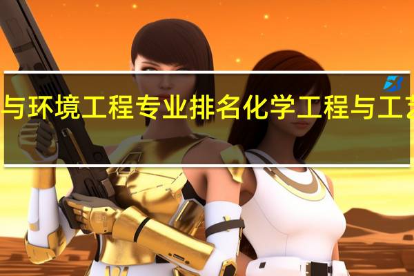 化学与环境工程专业排名 化学工程与工艺专业排名