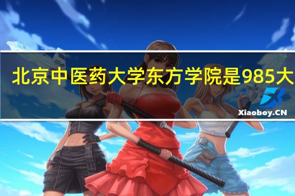 北京中医药大学东方学院是985大学吗