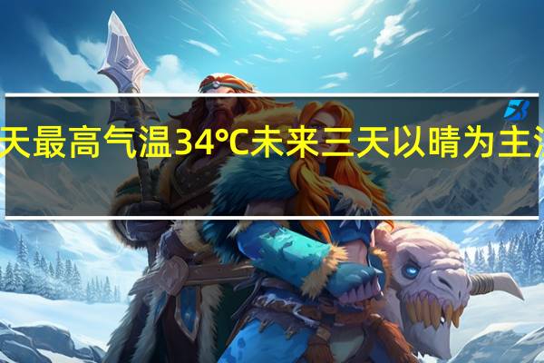 北京今天最高气温34℃未来三天以晴为主注意防暑降温