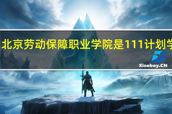 北京劳动保障职业学院是111计划学校吗