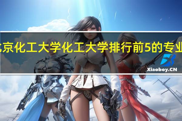 北京化工大学化工大学排行前5的专业是什么