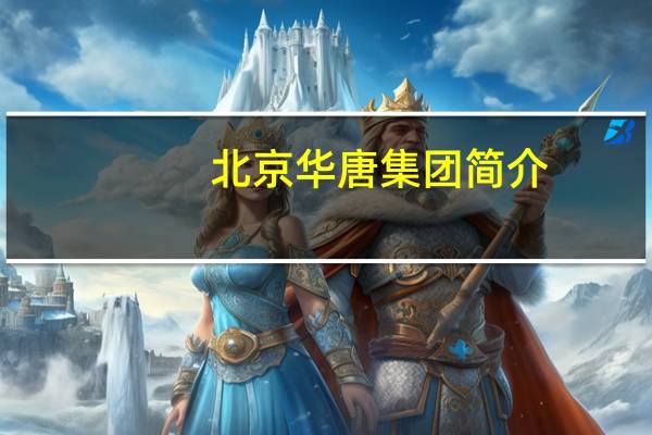 北京华唐集团简介(北京华唐路桥工程有限公司简介)