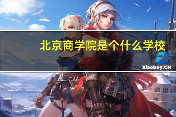 北京商学院是个什么学校