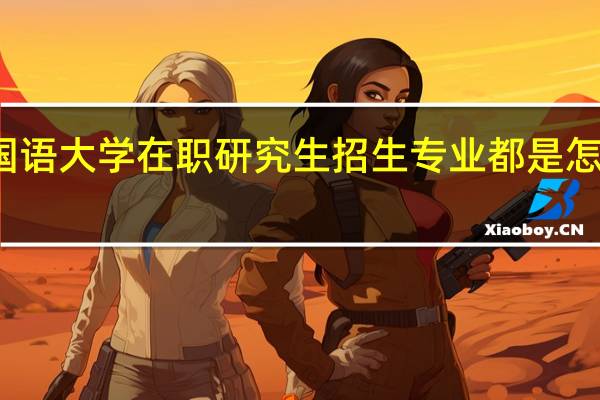 北京外国语大学在职研究生招生专业都是怎样进行授课的