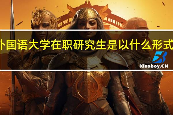 北京外国语大学在职研究生是以什么形式进行招生的