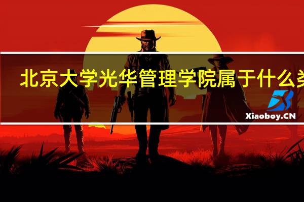 北京大学光华管理学院属于什么类型