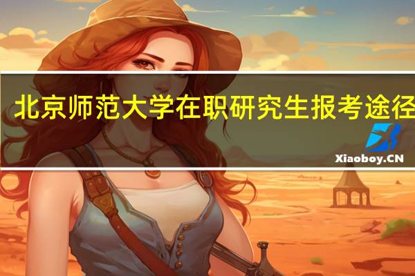 北京师范大学在职研究生报考途径多吗