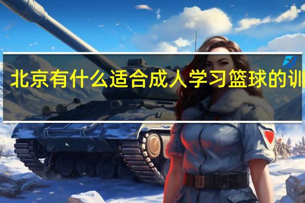 北京有什么适合成人学习篮球的训练营