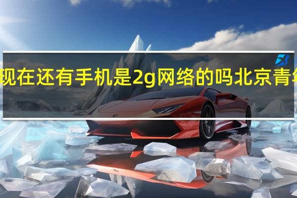 北京现在还有手机是2g网络的吗 北京青年里的手机