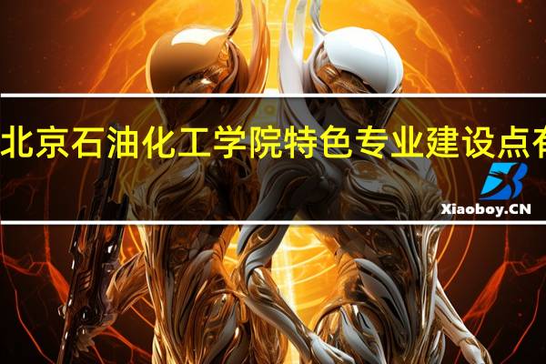 北京石油化工学院特色专业建设点有哪些