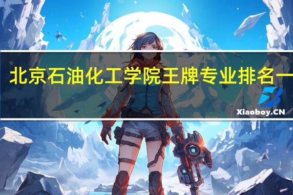 北京石油化工学院王牌专业排名一览表