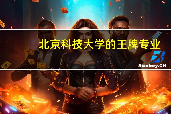 北京科技大学的王牌专业