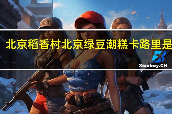 北京稻香村 北京 绿豆潮糕卡路里是多少
