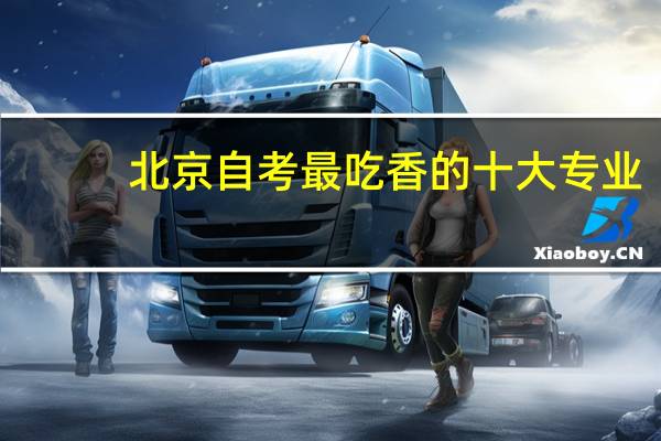 北京自考最吃香的十大专业