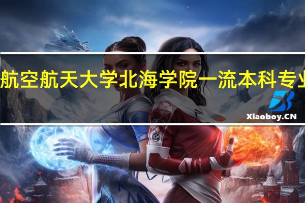 北京航空航天大学北海学院一流本科专业建设名单