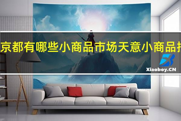 北京都有哪些小商品市场 天意小商品批发市场