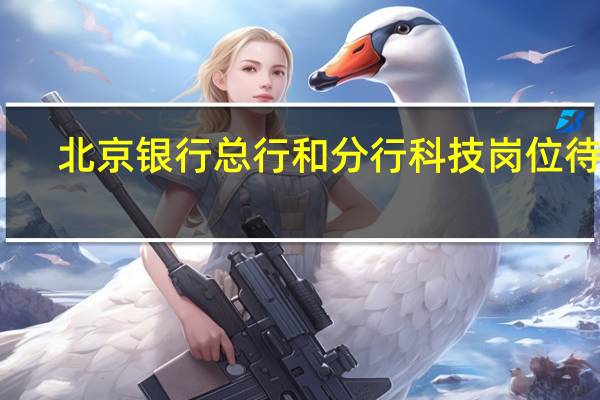 北京银行总行和分行科技岗位待遇