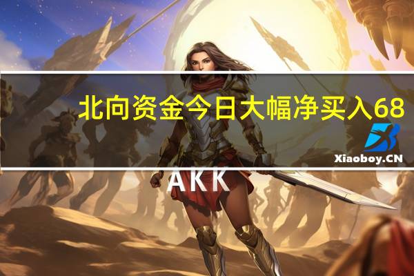 北向资金今日大幅净买入68.84亿元