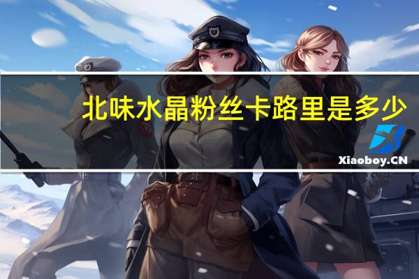 北味 水晶粉丝卡路里是多少