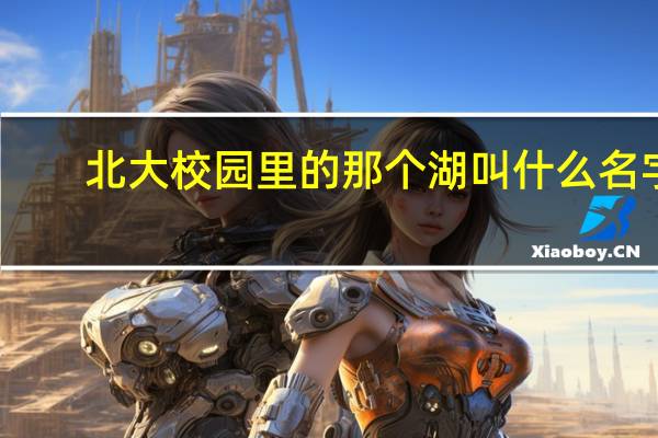 北大校园里的那个湖叫什么名字