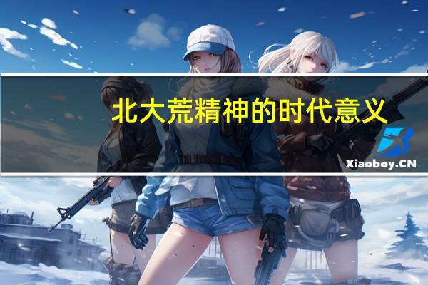 北大荒精神的时代意义（北大荒精神演讲稿）