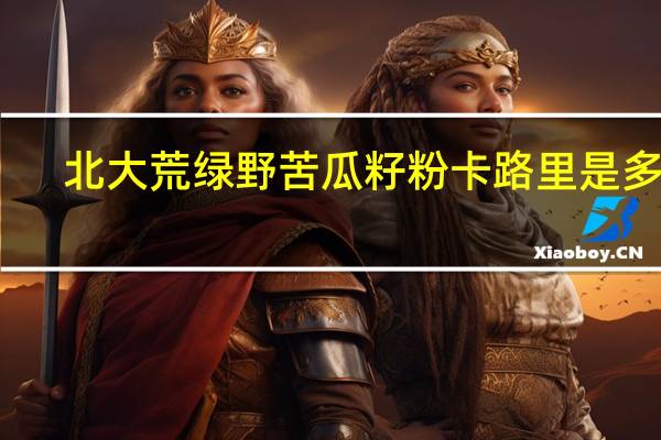 北大荒绿野苦瓜籽粉卡路里是多少