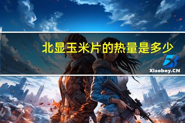 北显 玉米片的热量是多少