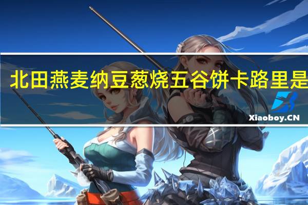 北田 燕麦纳豆葱烧五谷饼卡路里是多少