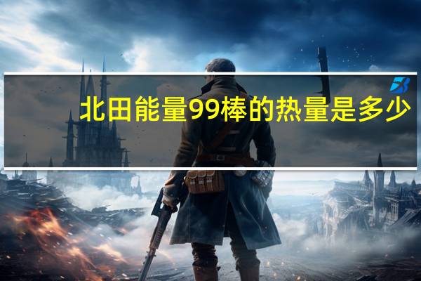 北田 能量99棒的热量是多少