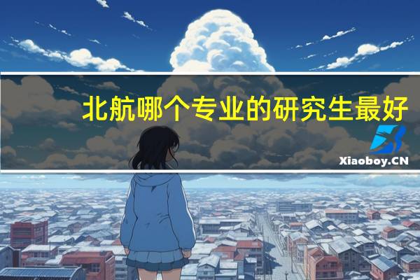 北航哪个专业的研究生最好