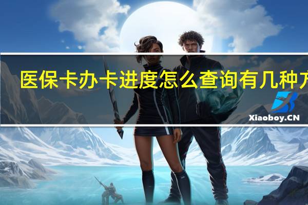医保卡办卡进度怎么查询　有几种方法