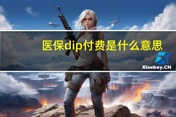 医保dip付费是什么意思（DIP付费是什么意思）