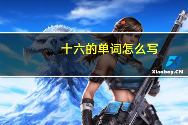 十六的单词怎么写