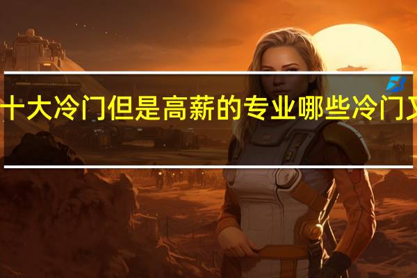 十大冷门但是高薪的专业哪些冷门又吃香