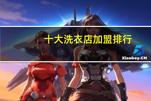 十大洗衣店加盟排行(洗衣店简介)