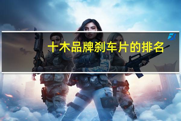 十木品牌刹车片的排名