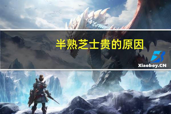 半熟芝士贵的原因