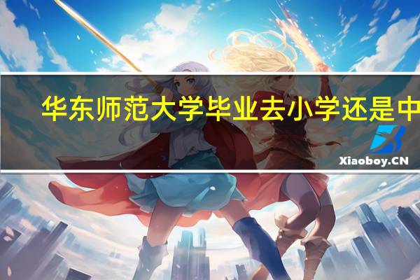 华东师范大学毕业去小学还是中学