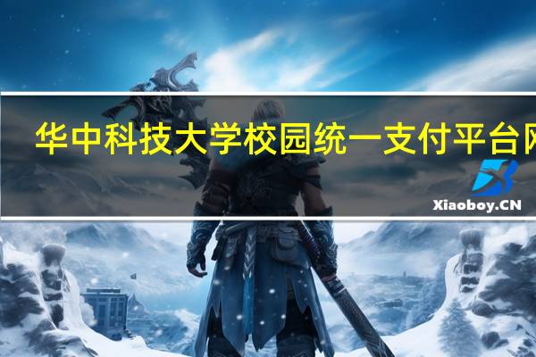 华中科技大学校园统一支付平台网址（华中科技大学校园统一支付平台账号密码问题）