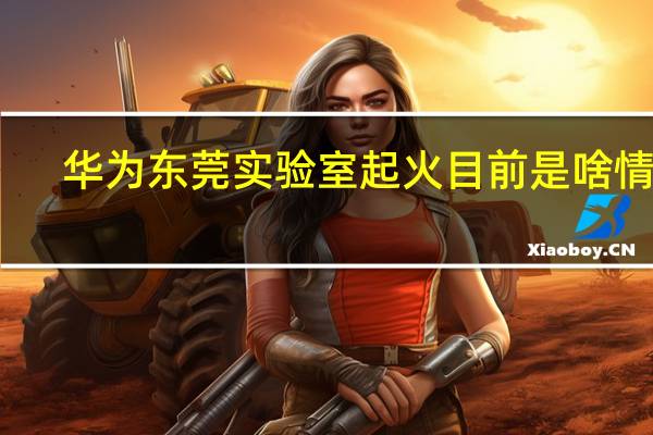 华为东莞实验室起火 目前是啥情况