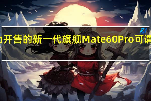 华为开售的新一代旗舰Mate60Pro可谓是卖爆了