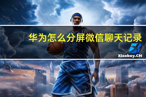 华为怎么分屏微信聊天记录（华为怎么分屏）