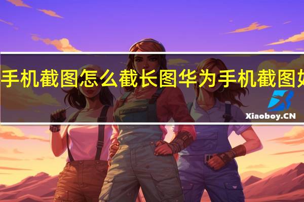 华为手机截图怎么截长图 华为手机截图如何截长图