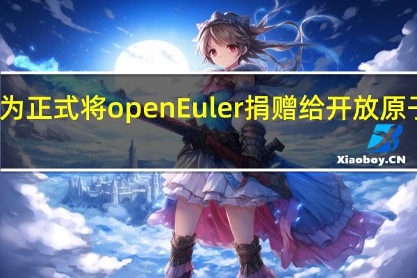 华为正式将openEuler捐赠给开放原子基金会