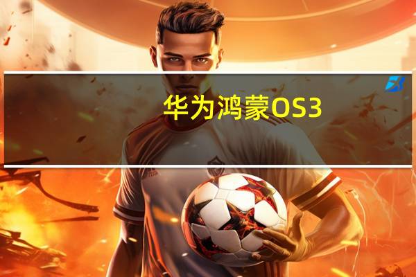 华为鸿蒙OS3.0开发者Beta版此前已开启推送